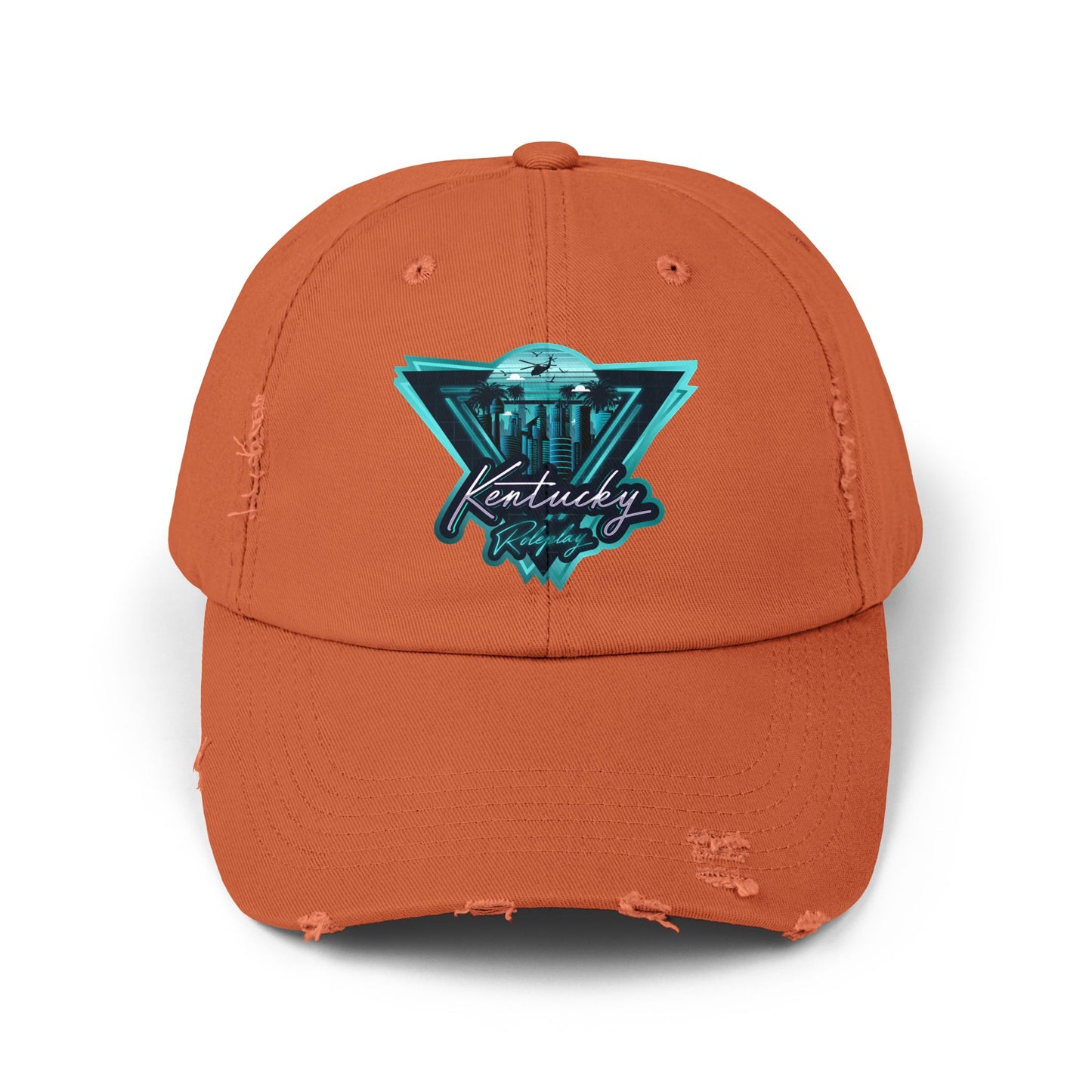 Retro Kentucky RP Distressed Cap - Unisex Vintage Style Hat