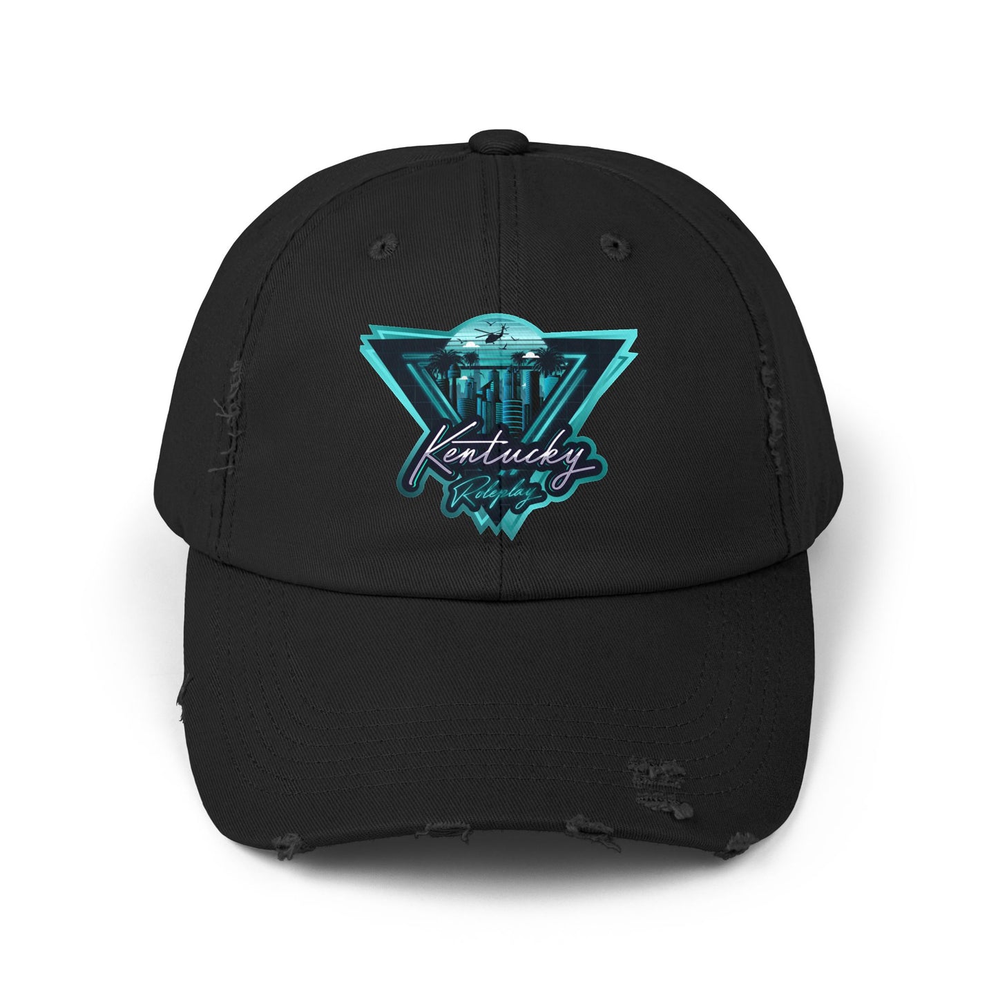 Retro Kentucky RP Distressed Cap - Unisex Vintage Style Hat