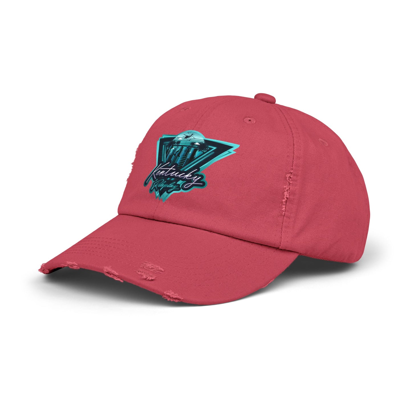 Retro Kentucky RP Distressed Cap - Unisex Vintage Style Hat