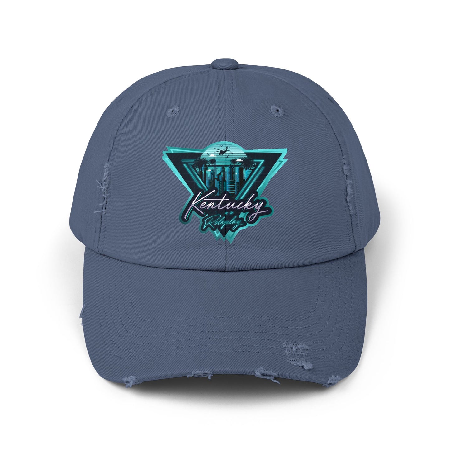 Retro Kentucky RP Distressed Cap - Unisex Vintage Style Hat