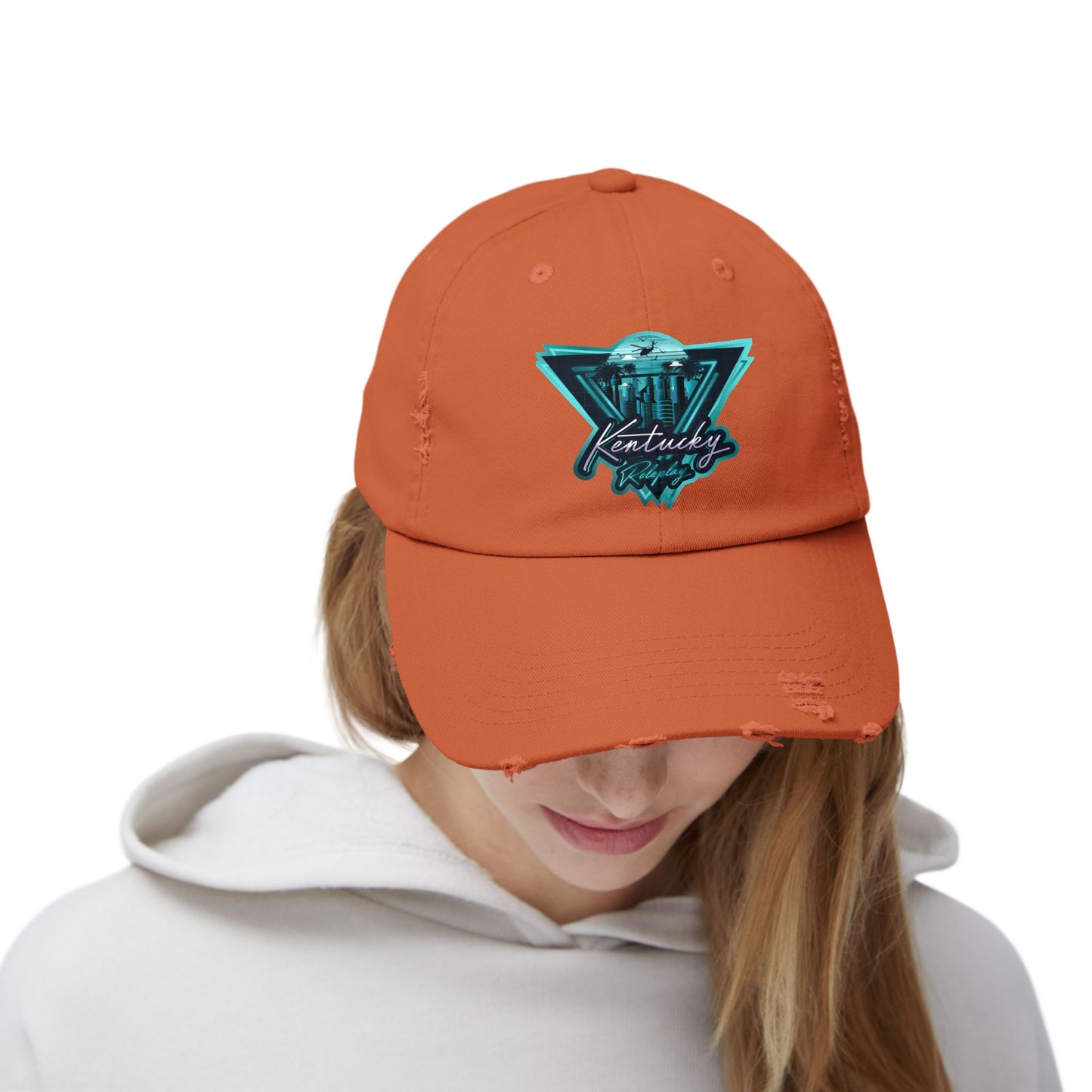 Retro Kentucky RP Distressed Cap - Unisex Vintage Style Hat