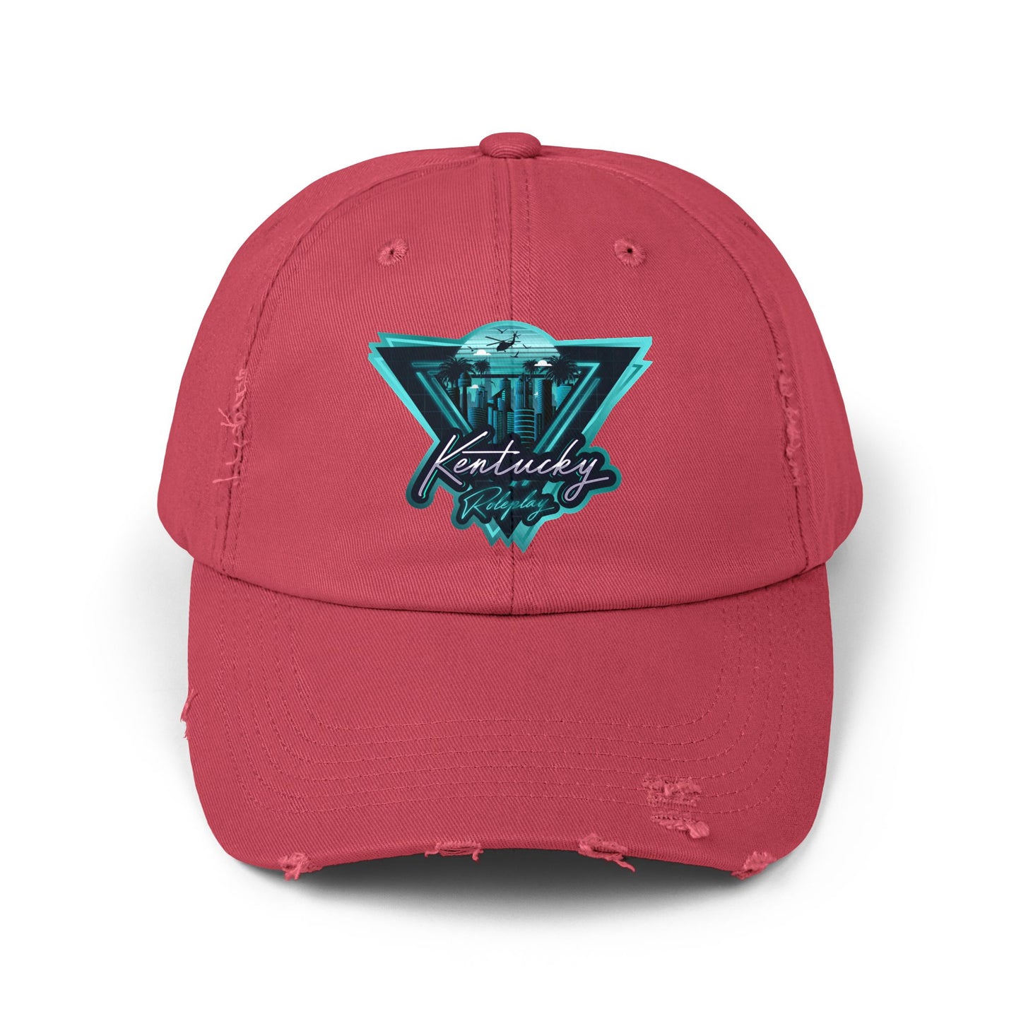 Retro Kentucky RP Distressed Cap - Unisex Vintage Style Hat