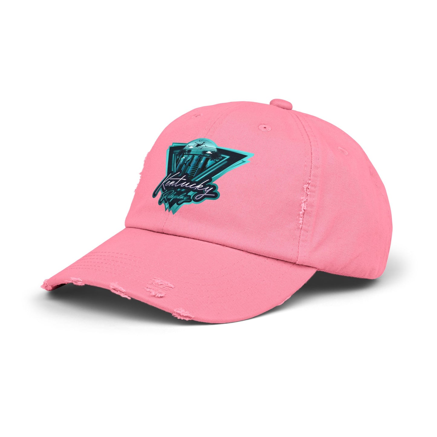 Retro Kentucky RP Distressed Cap - Unisex Vintage Style Hat