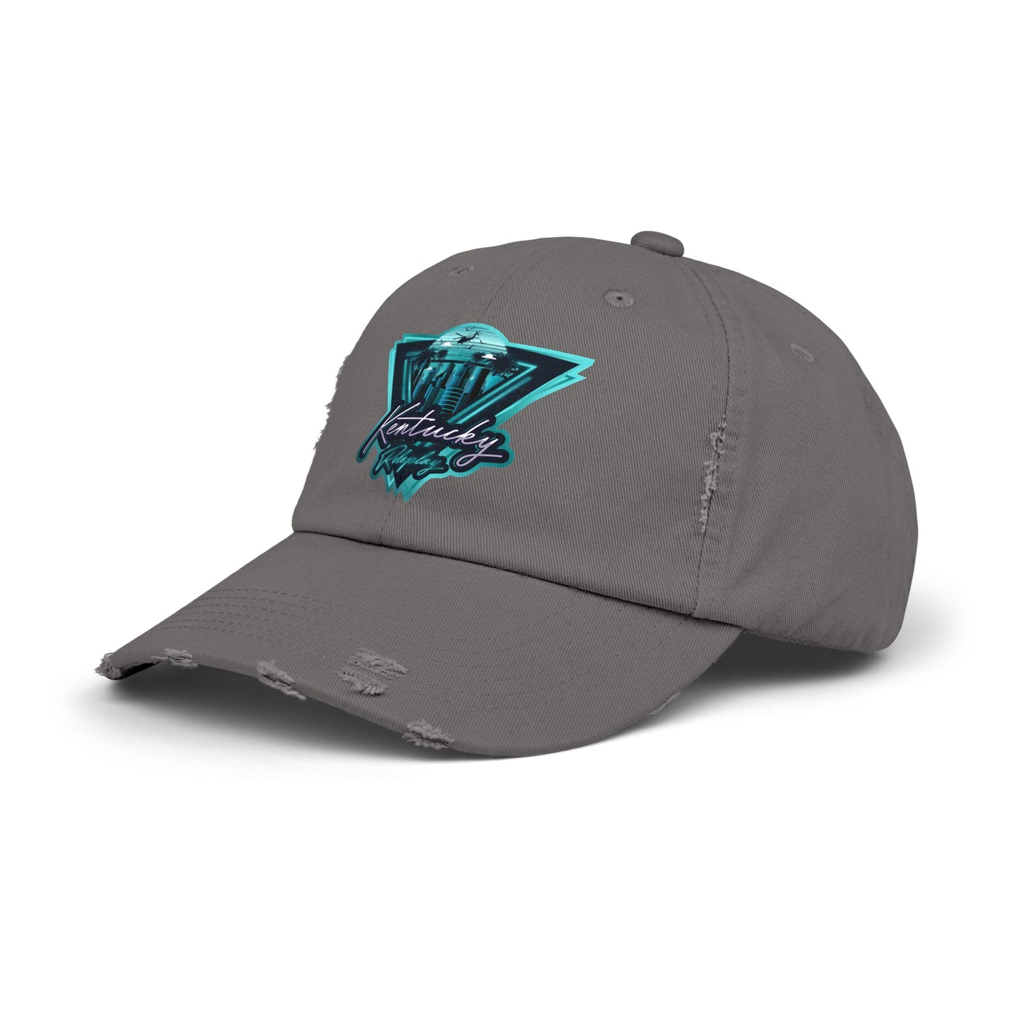 Retro Kentucky RP Distressed Cap - Unisex Vintage Style Hat