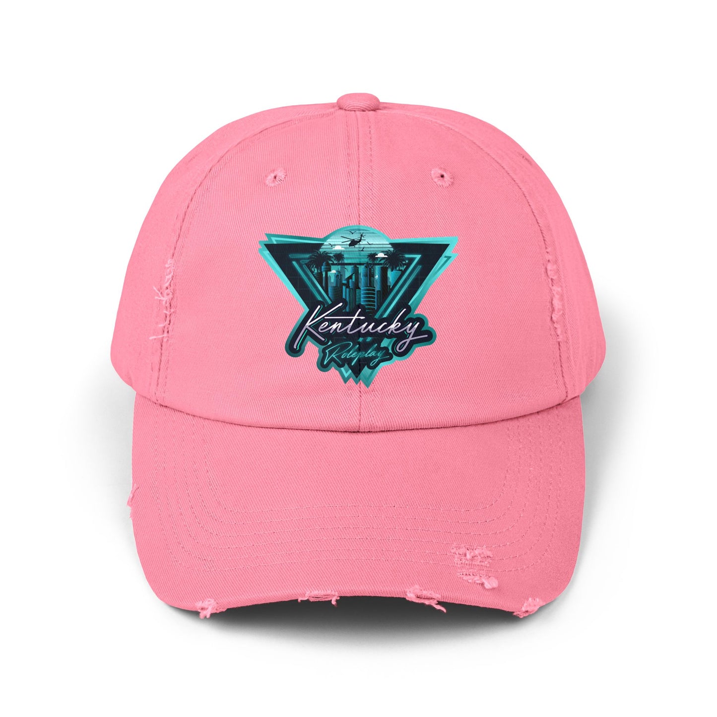 Retro Kentucky RP Distressed Cap - Unisex Vintage Style Hat