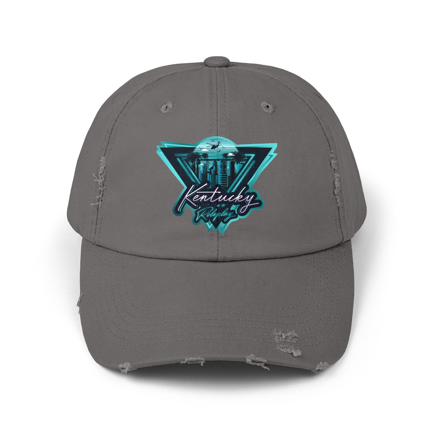 Retro Kentucky RP Distressed Cap - Unisex Vintage Style Hat