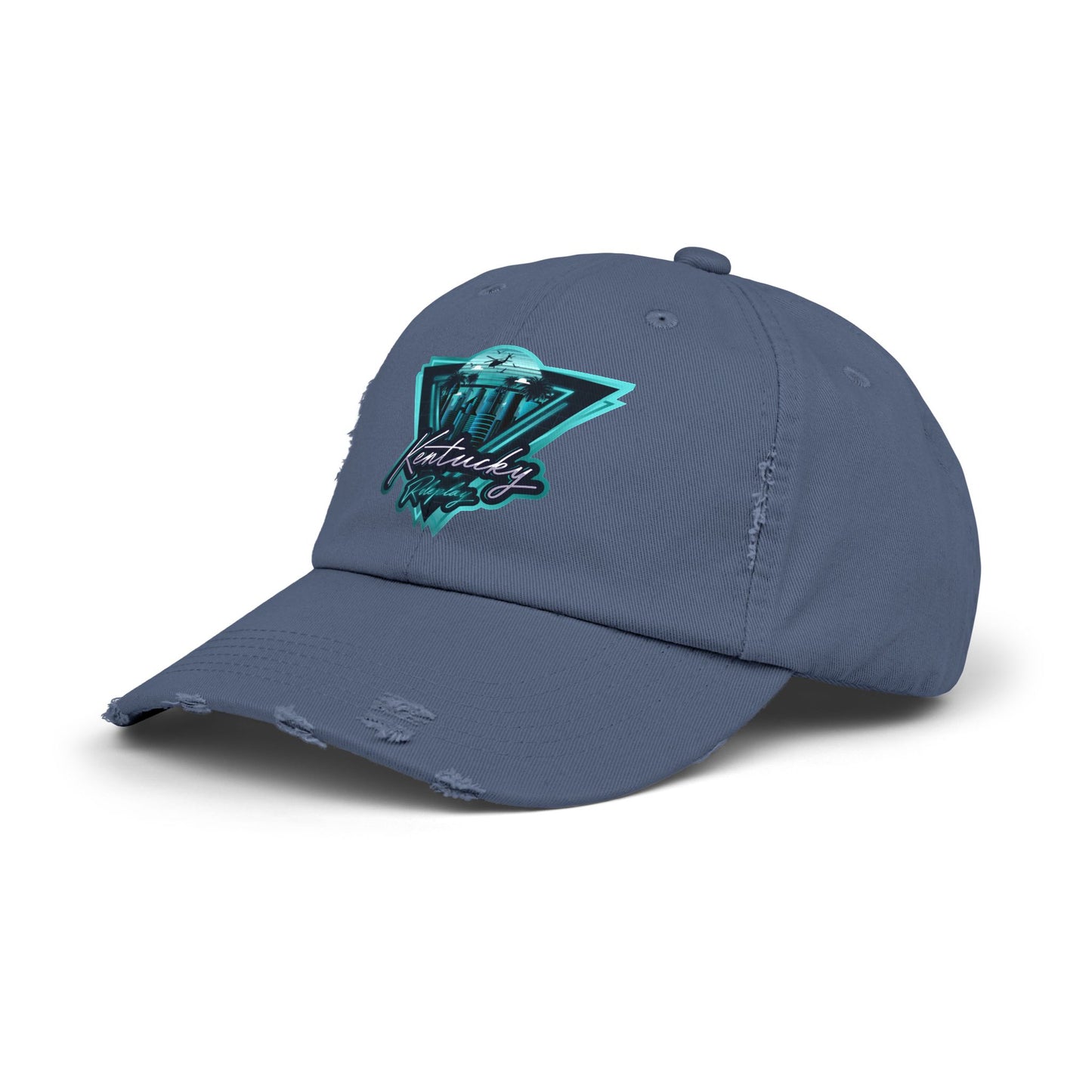 Retro Kentucky RP Distressed Cap - Unisex Vintage Style Hat
